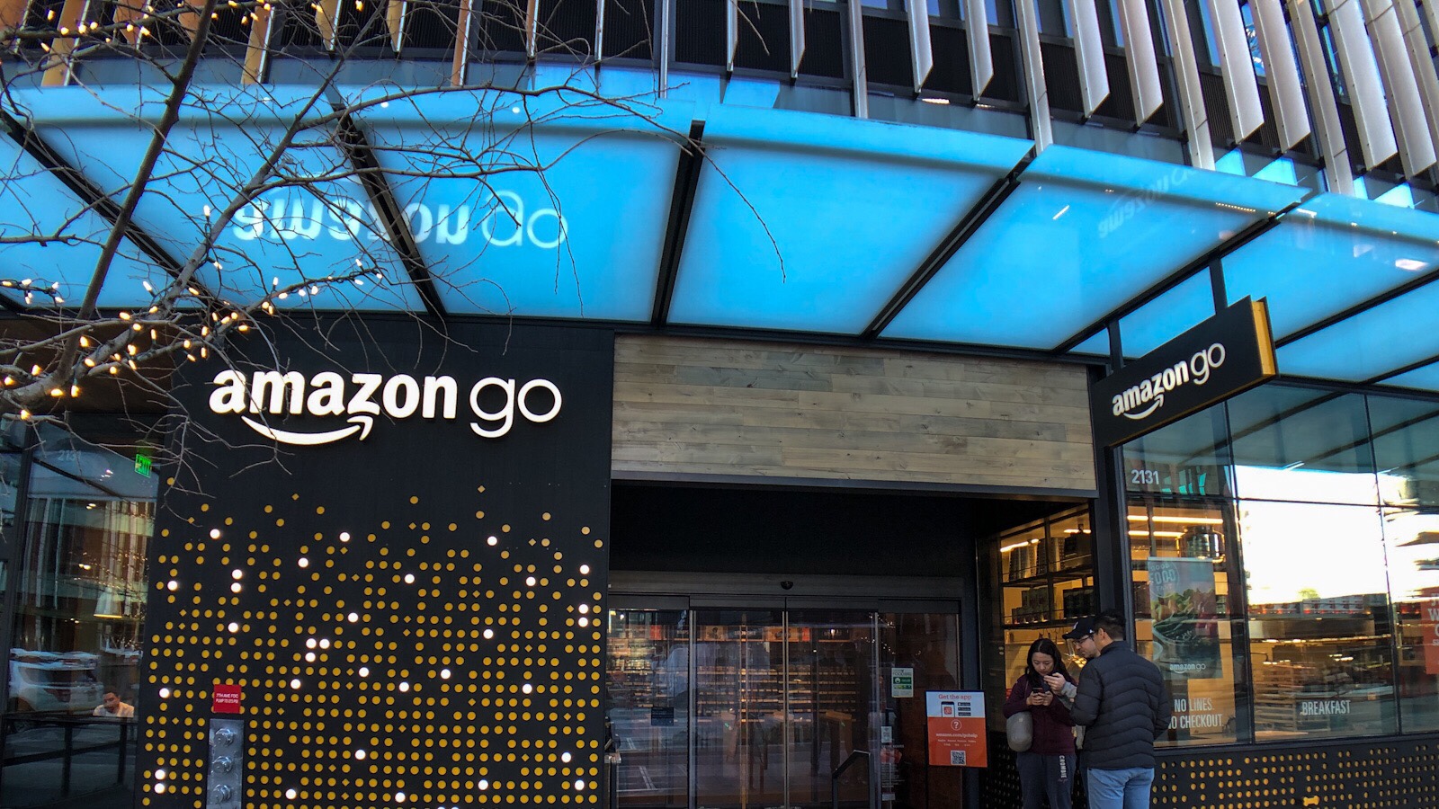 Shopping at Amazon Go: quick, simple, and effortless
