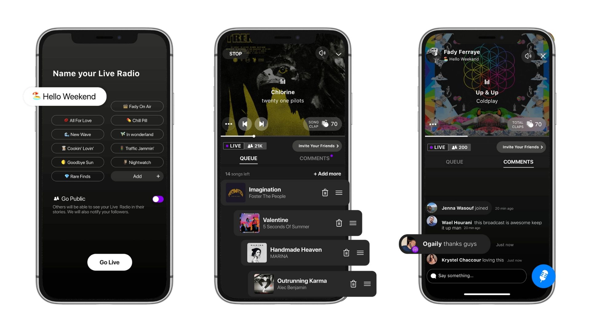 Report: Live Radio with Anghami