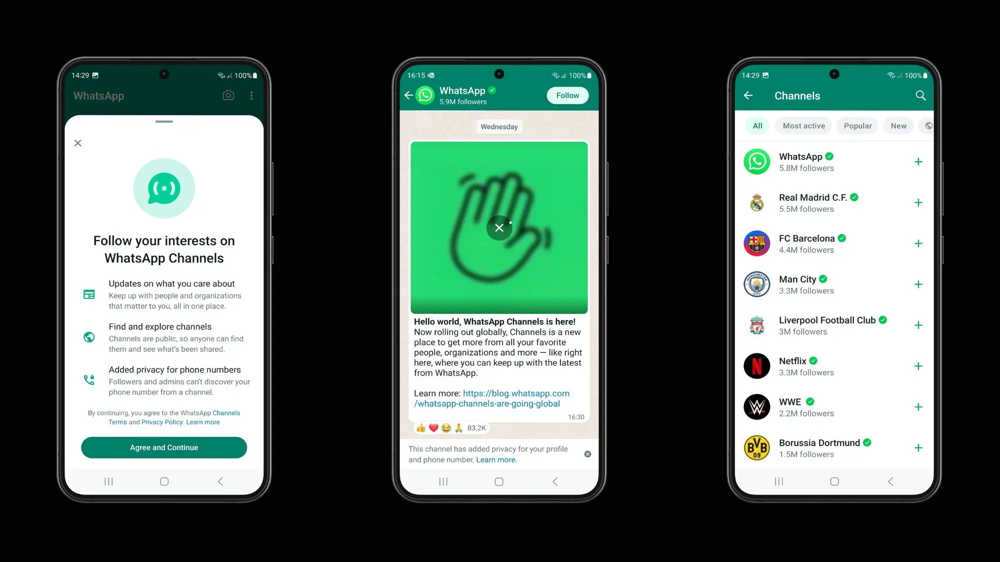 WhatsApp Channels expands to the MENA region